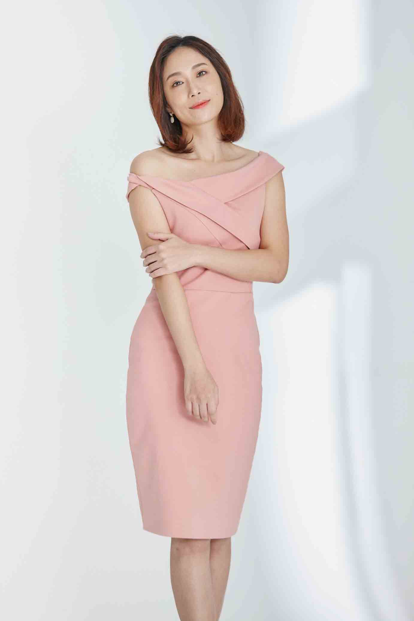 Pivoine Peach-pink dress (sold out)